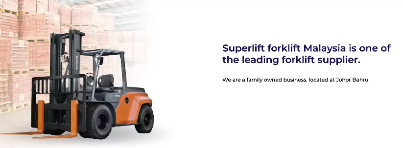 Banner for Forklift Driver - Based in Pasir Gudang job by Superlift Machinery Sdn. Bnd.