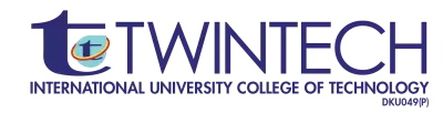 Twintech International  University College of Technology company logo